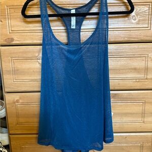 ALO Yoga Deep Blue Tank Top